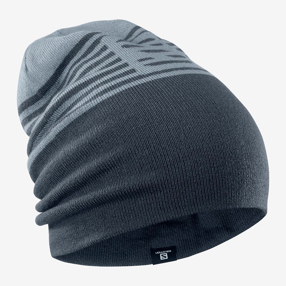 SALOMON FLATSPIN REVERSIBLE Philippines - Men's Hats - Grey | 920853-KNC
